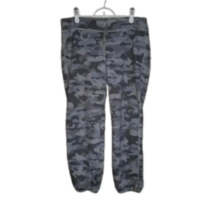 Gap Heather Grey Camo Print Joggers Label Reads Size Medium